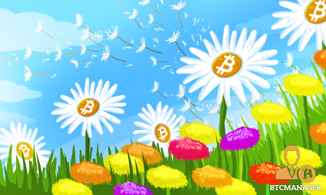Cryptocurrency-labeled Flowers
