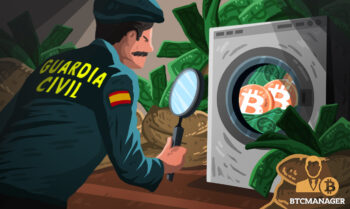 Cryptocurrency washing machine with bitcoin inside it discovered by EUROPOL Detective