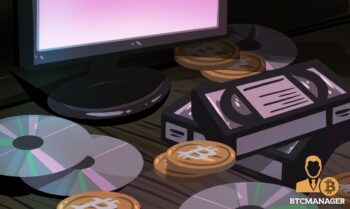 VHS Tapes and Comuter Screen DVD Bitcoins