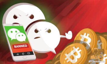 WeChat Logo Blocking Bitcoin