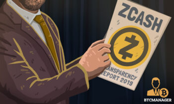 Zcash Transparency Report Held by a Man