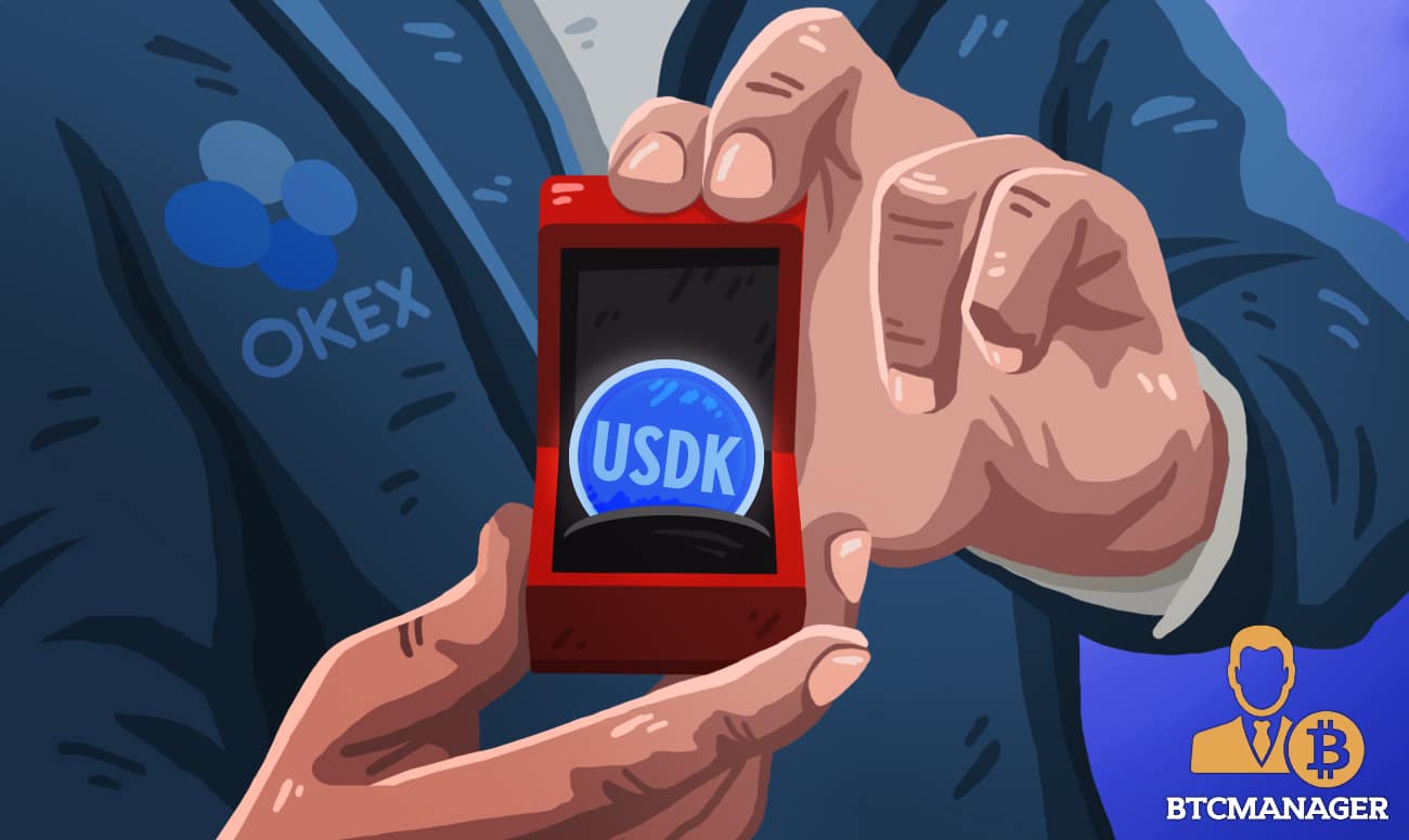 Crypto Exchange OKEx Launches USDK Stablecoin | BTCMANAGER