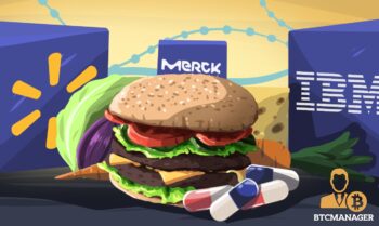Burger and Pills Near Blockchain Blocks