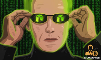 Neo Character from the Matrix Sliding on NEO Sunglasses