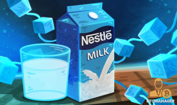 Delicious Blockchain Blue Nestle Milk Carton