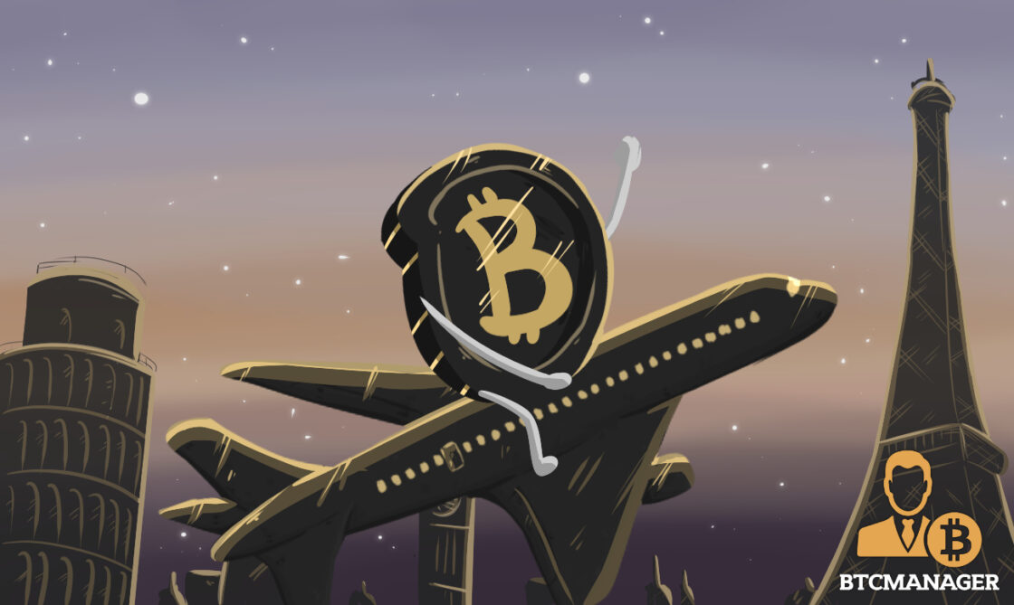 bitcoin airsfare