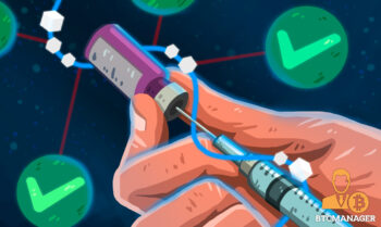 Medicine Syringe IoT Green Checkmarks