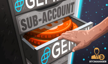 Sub-Account Gemini Folder Bitcoin Open