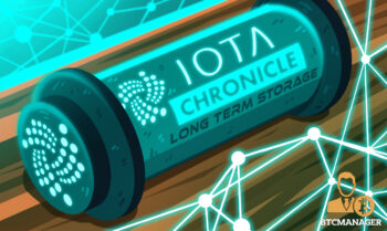 IOTA Chronicle Long Term Storage Device Blue