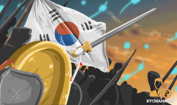 South Korean Cryptocurrency going to war swords blockchain