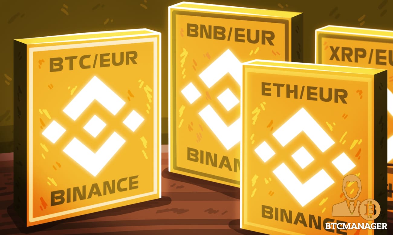 Binance Adds Euro Pairs to Crypto Trading Catalog | BTCMANAGER