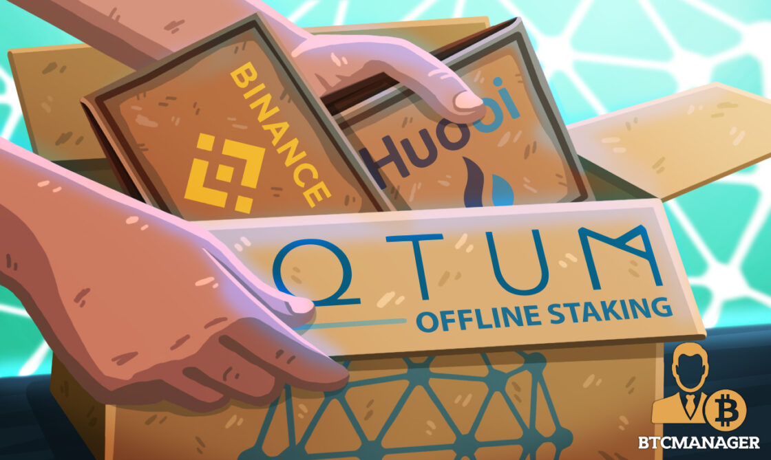 Binance and Huobi to Support Qtum Offline Staking