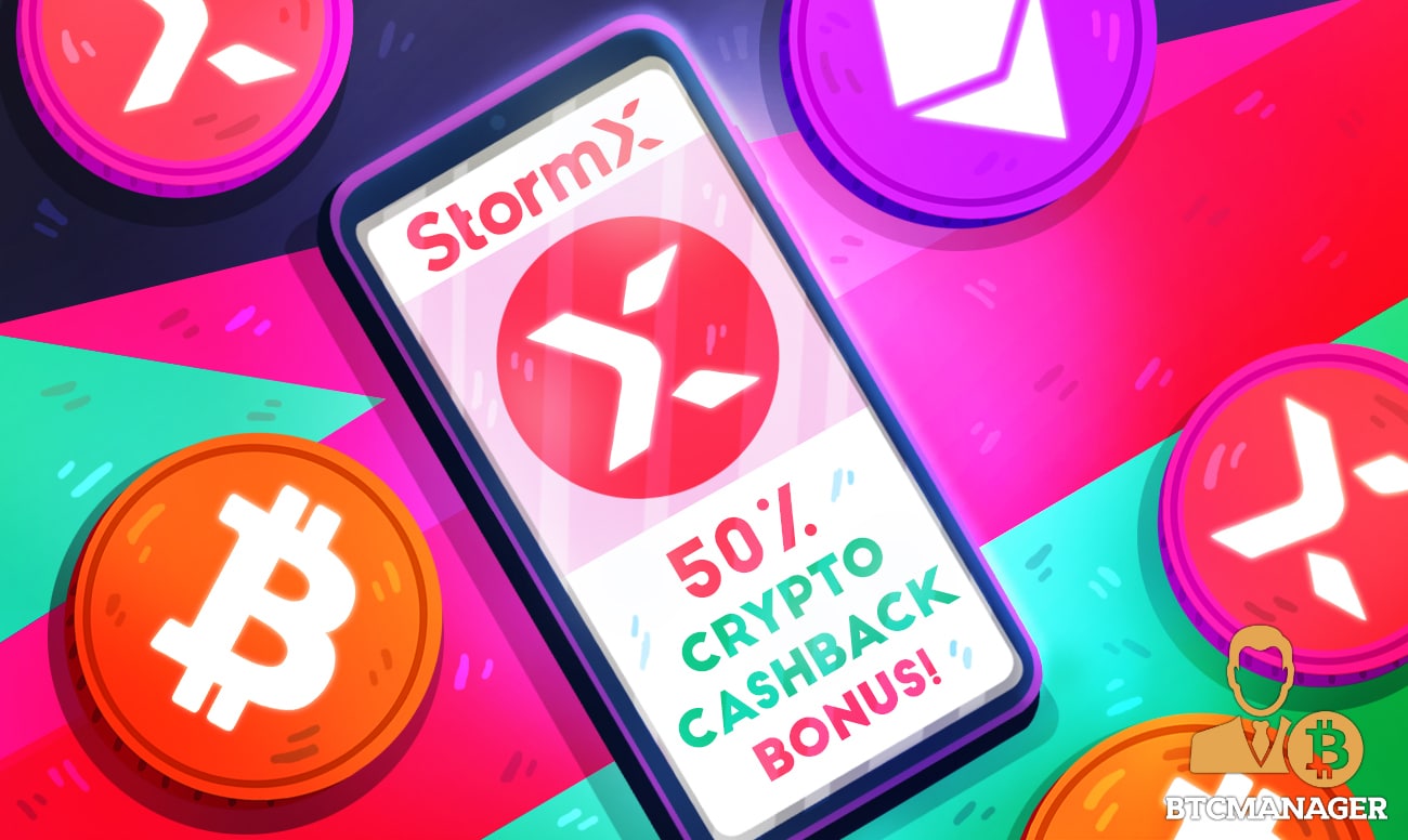 Rewards Platform StormX Offers 50% Crypto Cashback Bonus ...