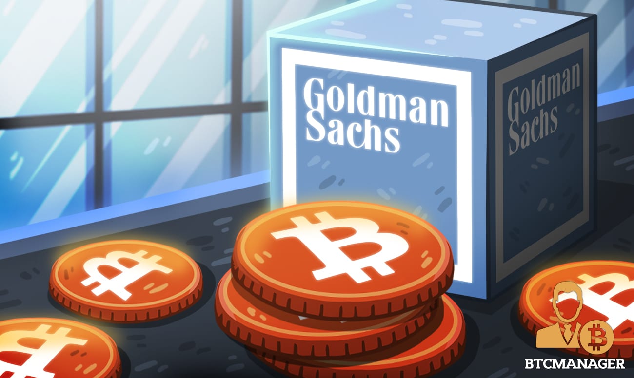 bitcoin market cap goldman sachs bcn į btc skaičiuoklę