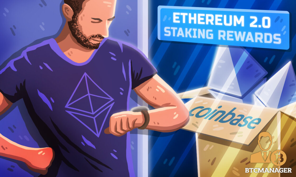 Join the waitlist for Ethereum 2.0 staking rewards on Coinbase
