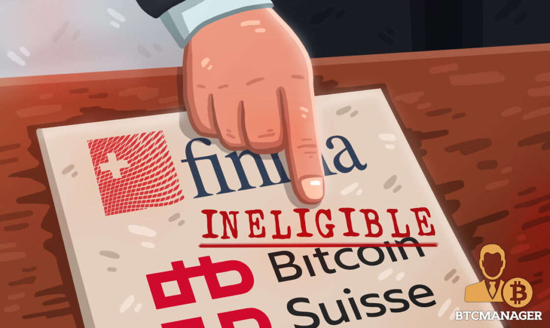 FINMA делает неблагоприятный прогноз для процедуры лицензирования Bitcoin Suisse AG