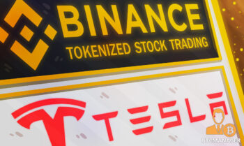 Binance launches tokenized stock trading, starts with Tesla