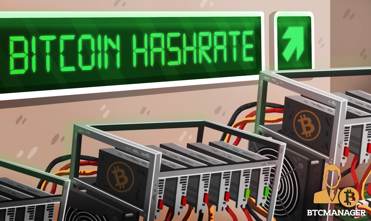 bitcoin network hashrate)