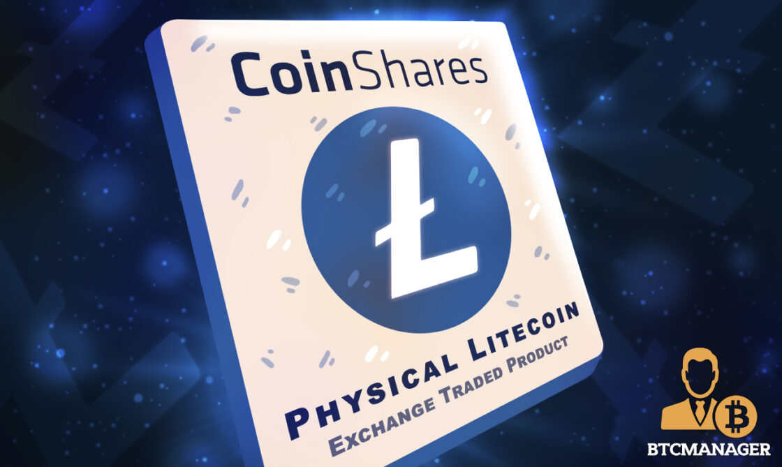 CoinShares Launches Litecoin Exchange Traded Product (ETP) as it Expands its Product Offering