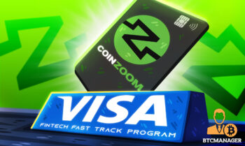 CoinZoom sluit zich aan bij Visa's Fintech Fast Track-programma