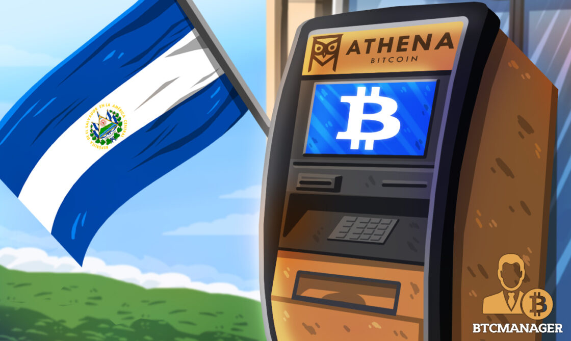 Athena says will install 1,500 cryptocurrency ATMs in El Salvador