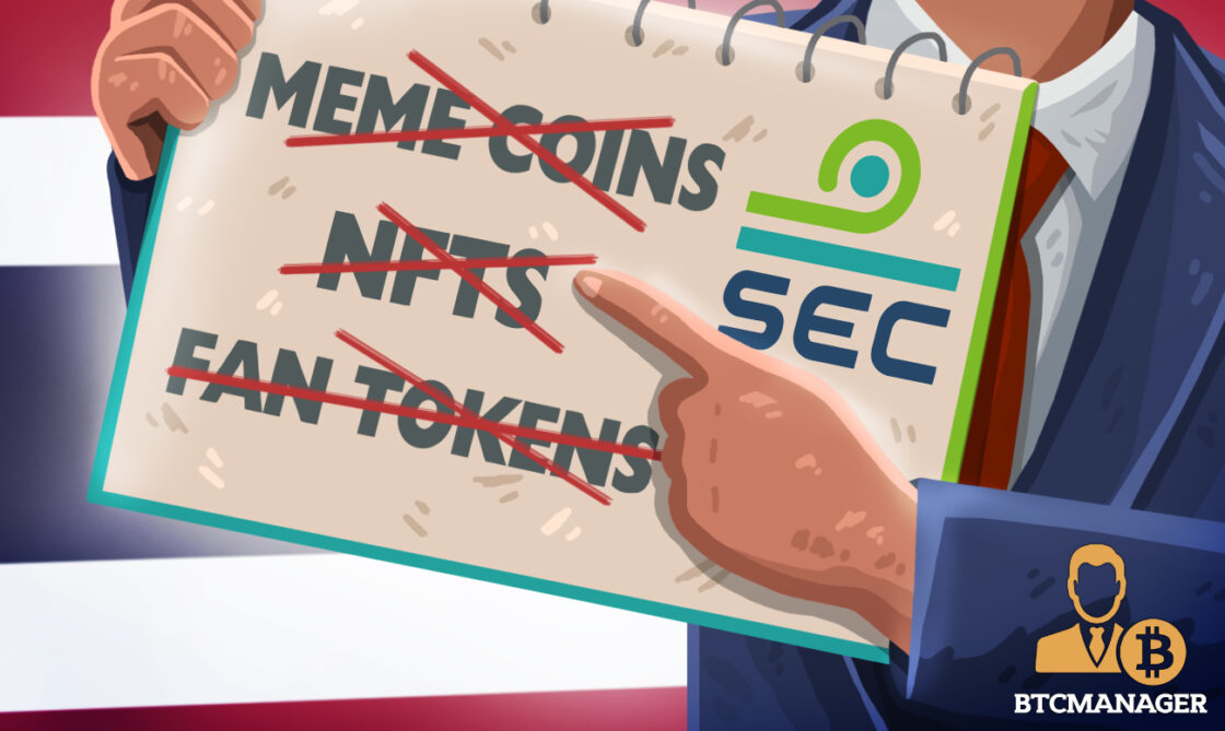 Thailand's SEC to Ban Exchanges from Listing Certain Types of Tokes Including Meme Coins and NFTs