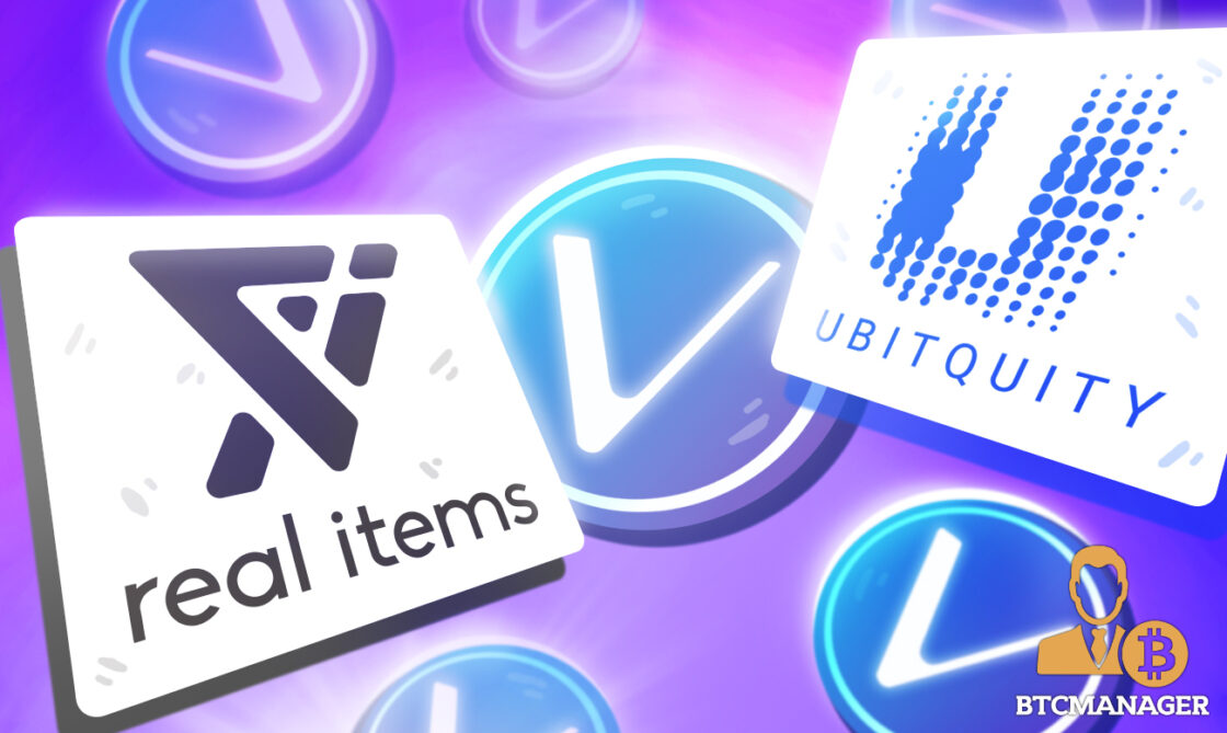 Ubitquity Gets Onboard VeChain-Powered Real Items' Platform to Leverage Its NFT Technology