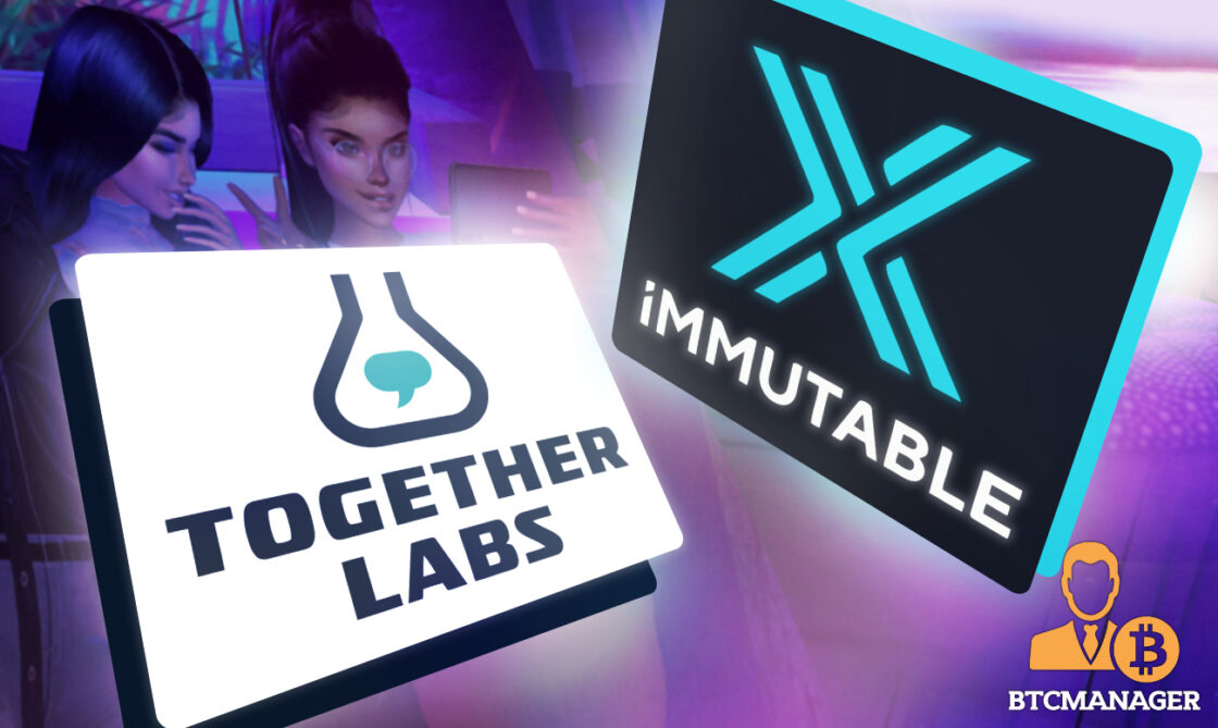 Immutable X — A Layer-2 for NFTs on Ethereum — Partners with Together Labs