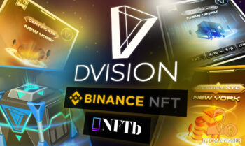 Dvision Network to offer 4,460 LAND Lot NFTs in Collaboration with Binance NFT and NFTb