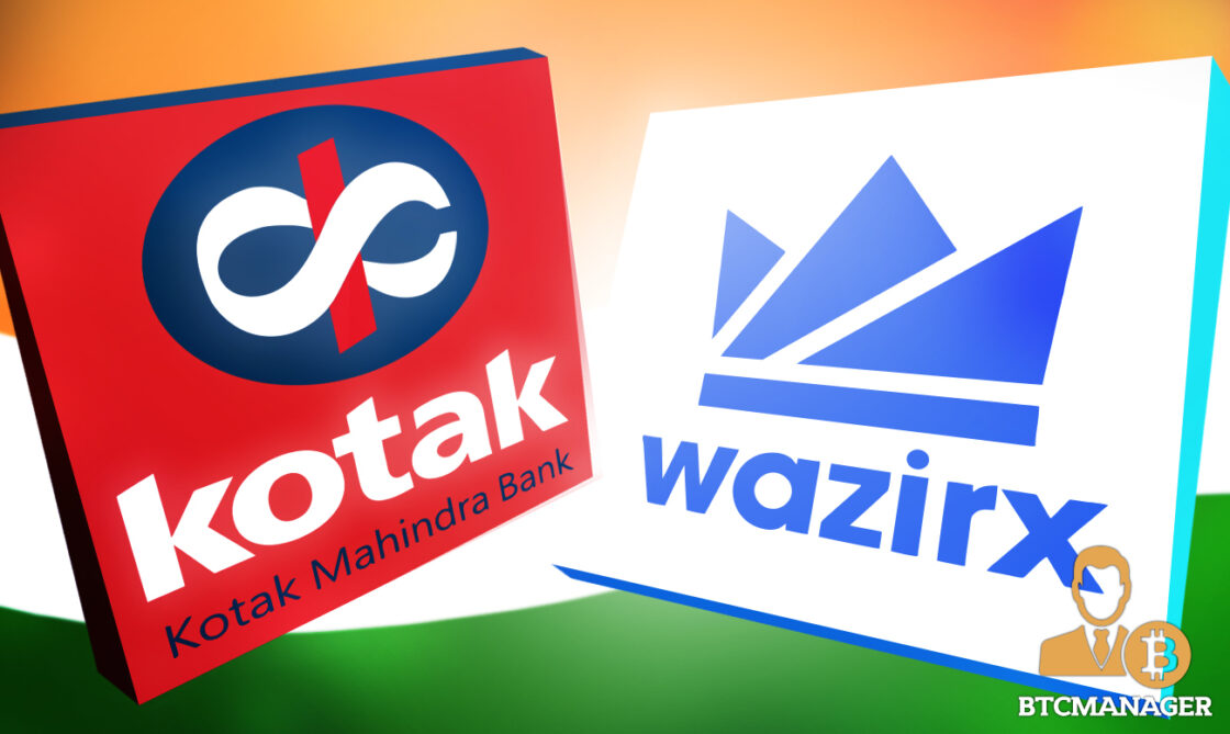 India: WazirX Crypto Exchange Secures Fresh Banking Parnership with India's Kotak